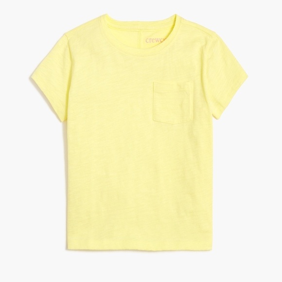 J crew girls weekend tee yellow - Picture 1 of 2